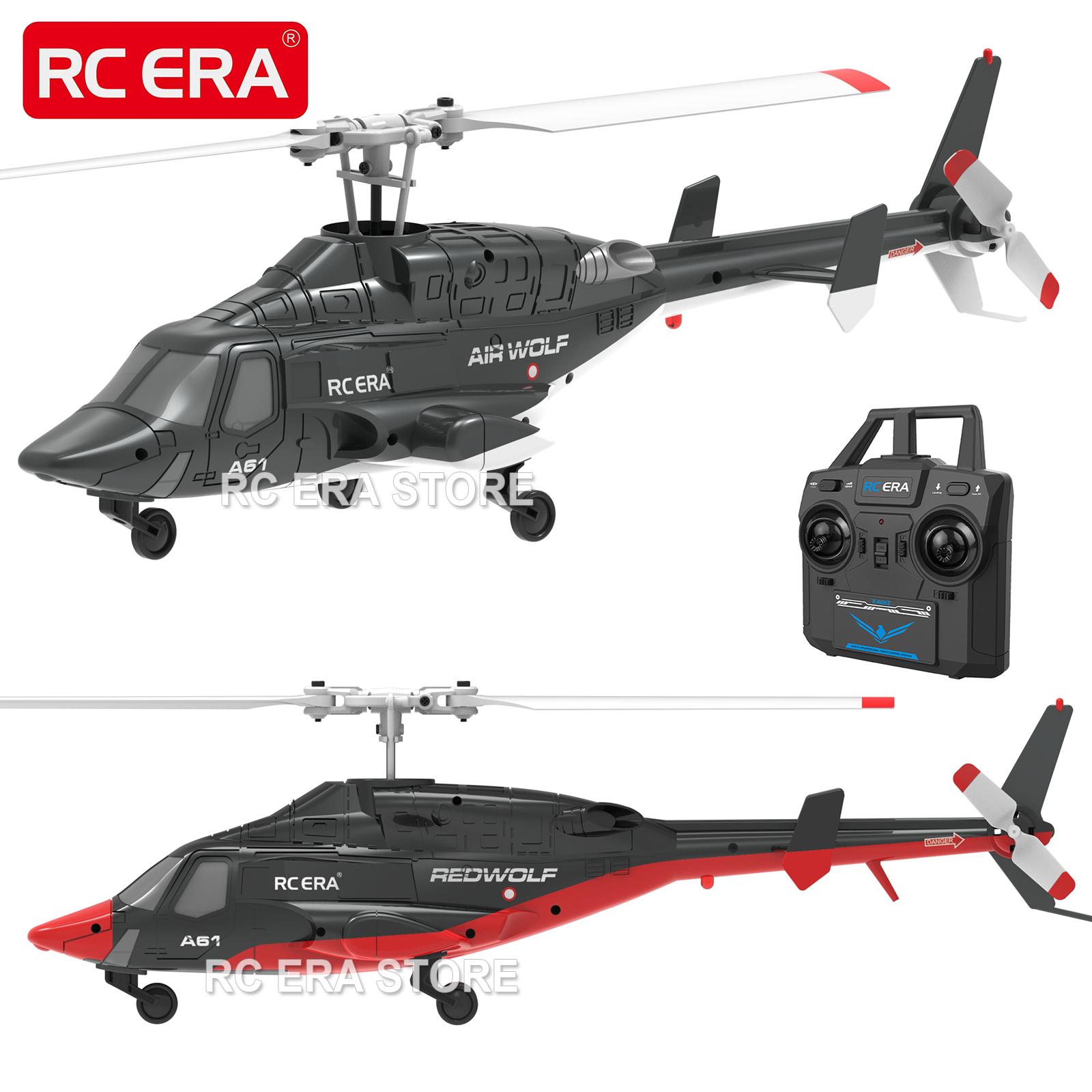 RC ERA A61 ミニエアウルフ 4CH RC ヘリコプター 2.4 グラム 6 軸ジャイロ安定化高度ホールドリモコンヘリコプターのおもちゃ子供大人