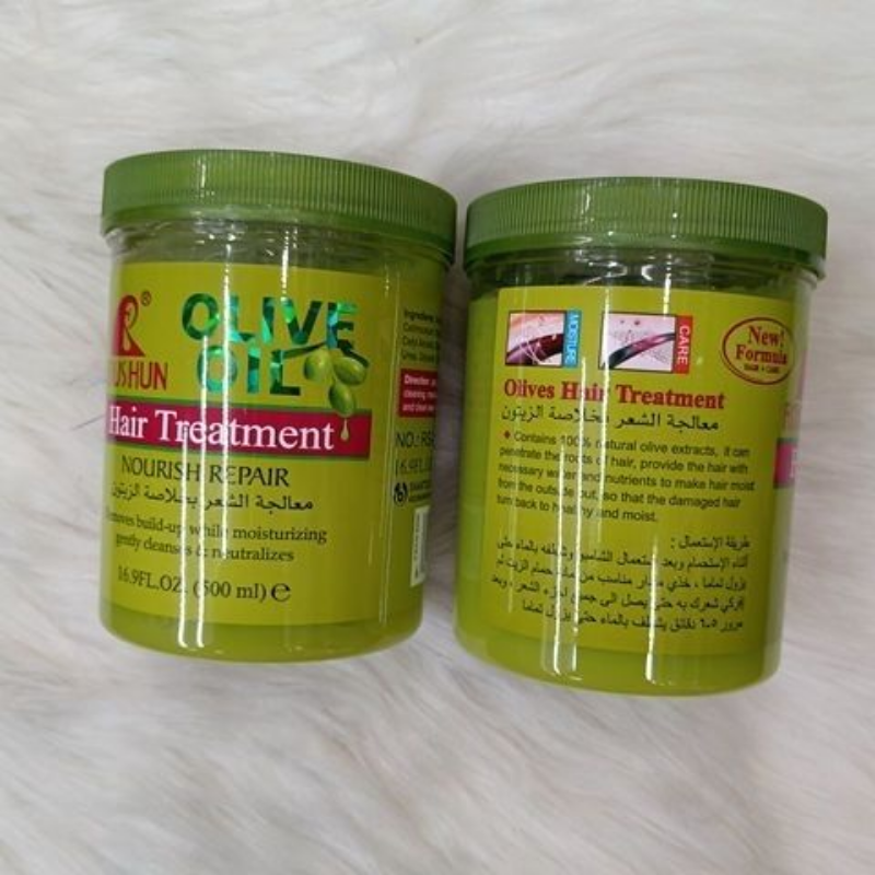 オリーブオイル ヘアトリートメント コンディショナー 500ml オリーブ ヘアマスク