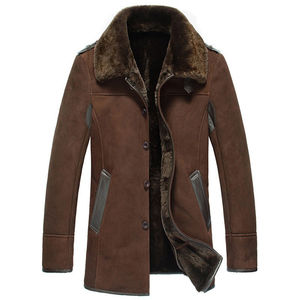 Best-selling, high-quality OEM men's leather jacket with a soft, modern design—perfect for casual wear or special occasions