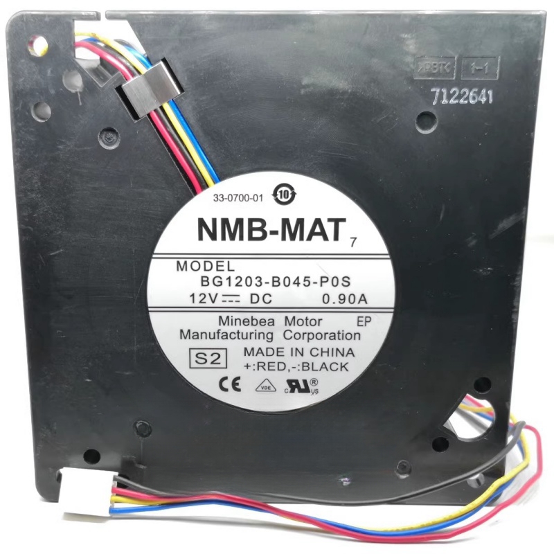 オリジナル NMB-MAT BG1203-B045-P0S 12V 0.9A 12032 12 センチメートル 4 線式遠心ターボブロワーファン