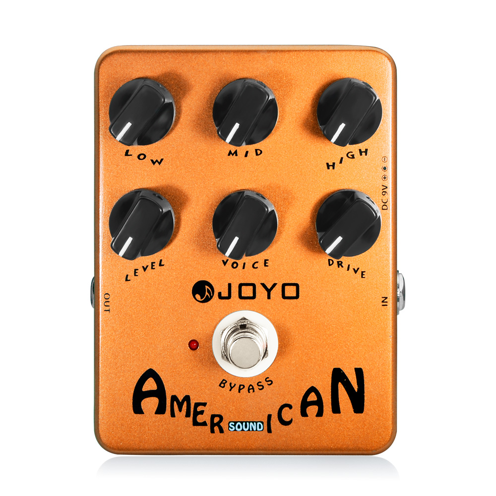 JOYO JF-14 アメリカンサウンドオーバードライブギターエフェクトペダルクリーンからオーバードライブサウンドまで Fd 57 デラックスアンプシミュレーションペダル