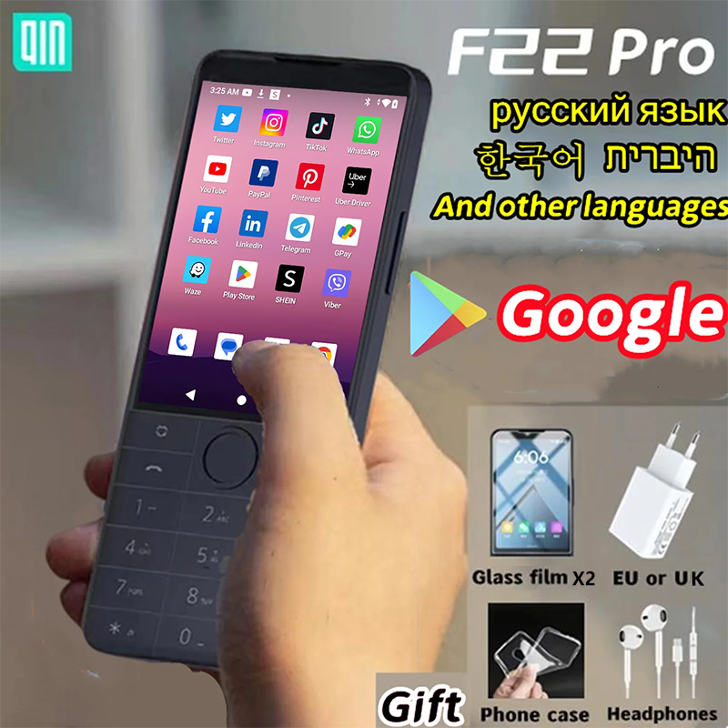 新しい秦 F22 プロ スマート タッチ ScreenPhone Wifi 5 グラム 3.5 インチ 4 ギガバイト 64 ギガバイト Google ストアを追加 Android 秦グローバル バージョン携帯電話