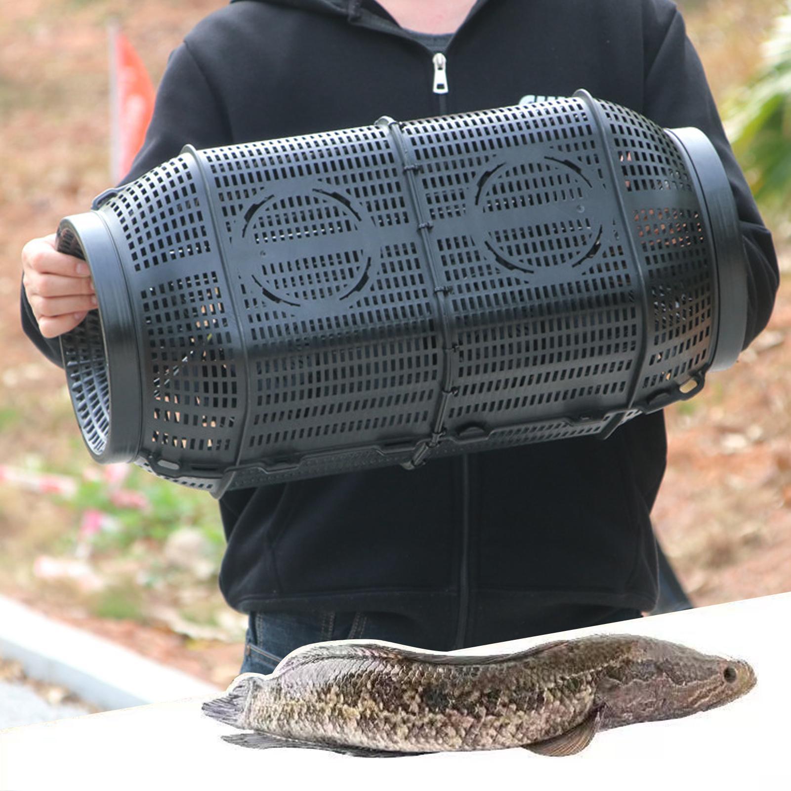 ポータブル釣り餌トラップウナギドジョウトラップ釣り鍋軽量魚網ケージ餌トラップカニケージエビザリガニロブスター