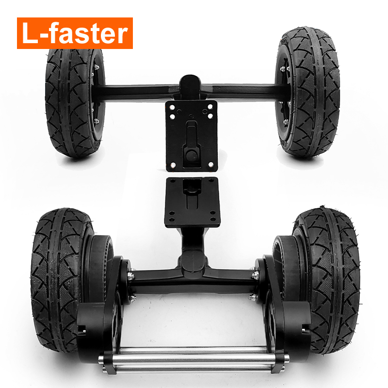 L-faster 6 Inch Wheel Dual Drive Truck N63 Motor Bracket Belt Driving For Electric Skateboard Eboard