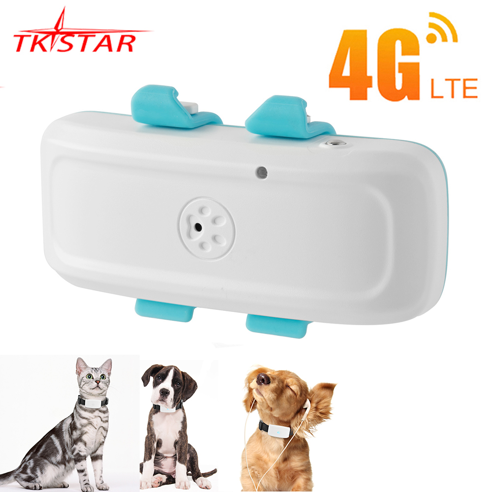 4G GPS トラッカー ペット 4G GPS ロケーター TKSTAR ミニ GPS ペットトラッカー 4G 最高の犬 GPS トラッカー 無料のアプリ付き 防水 IP67