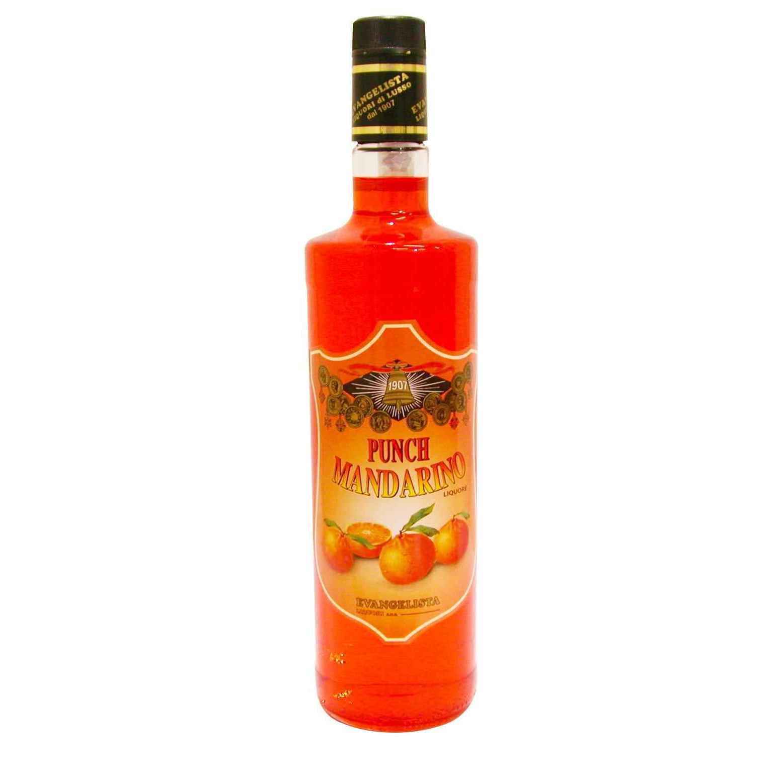 EVANGELISTA 1 Ltr パンチ マンダリノ プレミアム アルコールベース リキュール イタリア モデル 8911300 10 個入りバッチ X 3