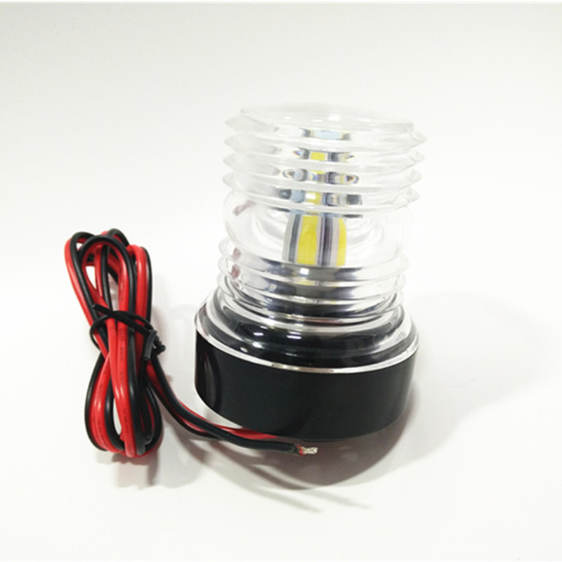 マリンボートライトヨットライトオールラウンド360度ホワイト12V LEDナビゲーションアンカーマストヘッドライト