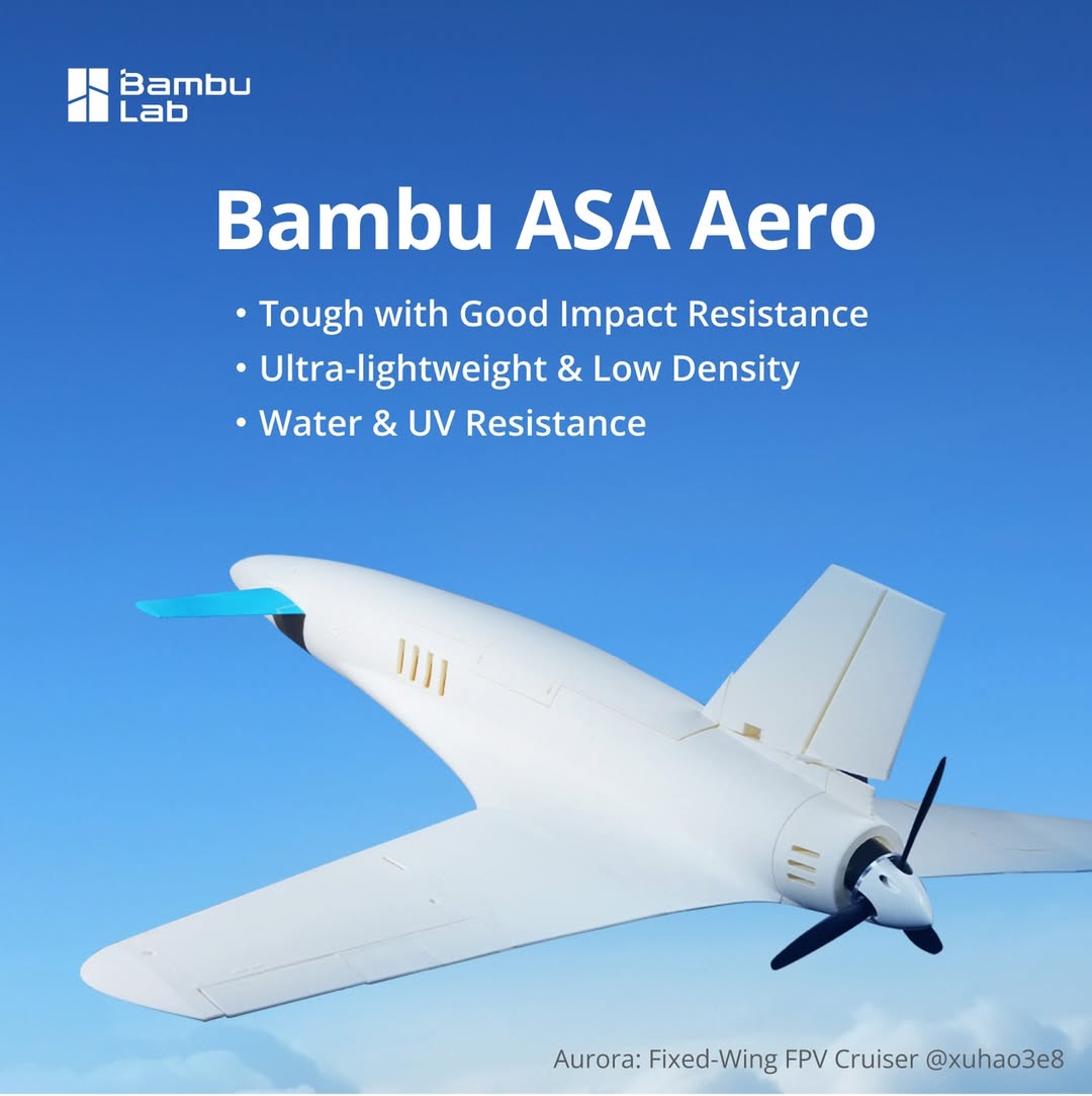 Bambu Lab 3D プリンター フィラメント用 ASA Aero