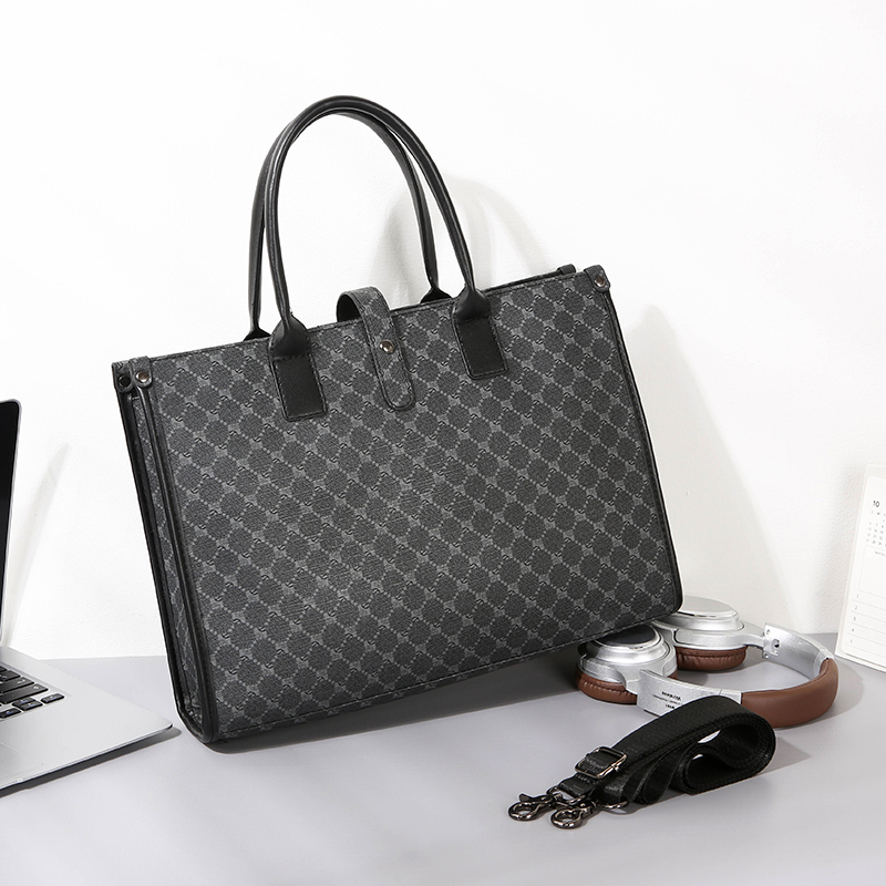 男性ビジネスバッグファッションブリーフケース高品質 Pu レザー男 14 "ラップトップポータブルバッグ大容量メンズハンドバッグショルダーバッグ