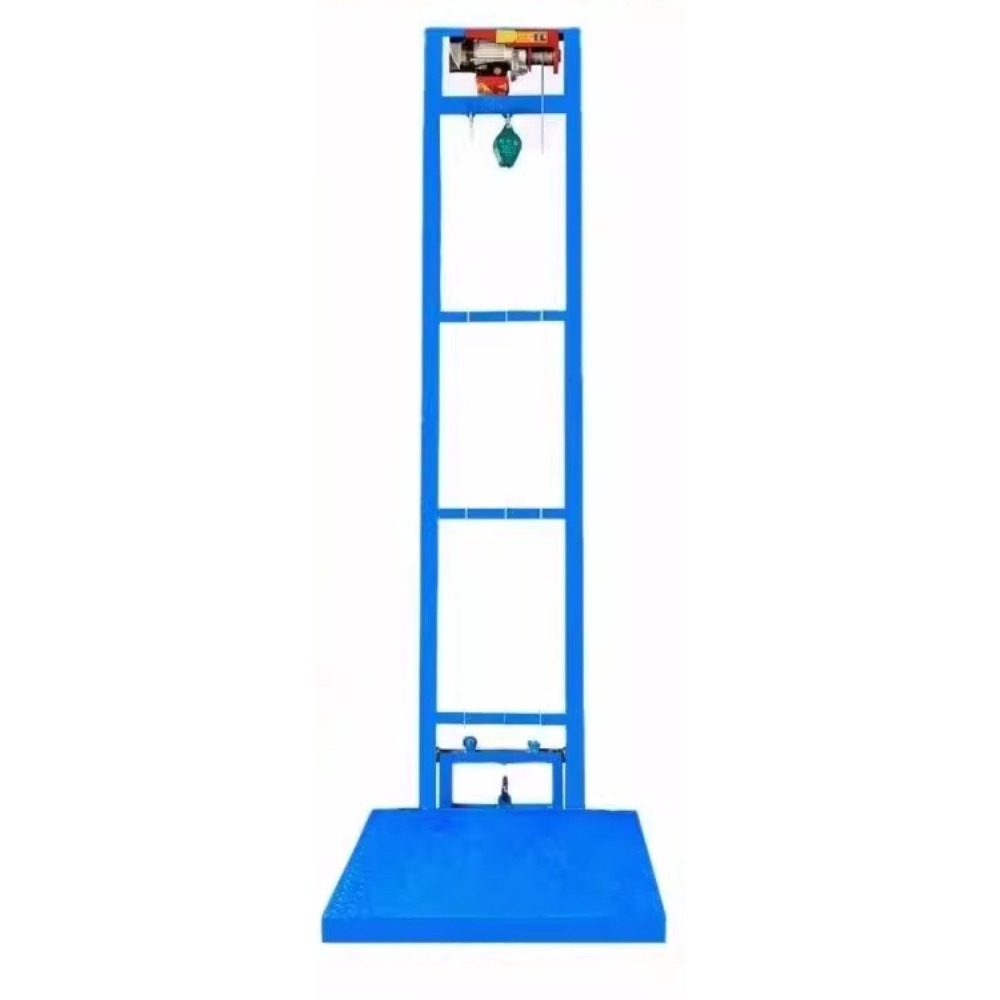 ガイドレール式電動家庭用小型昇降貨物エレベーター作業場屋根裏エレベーター（デポジット）