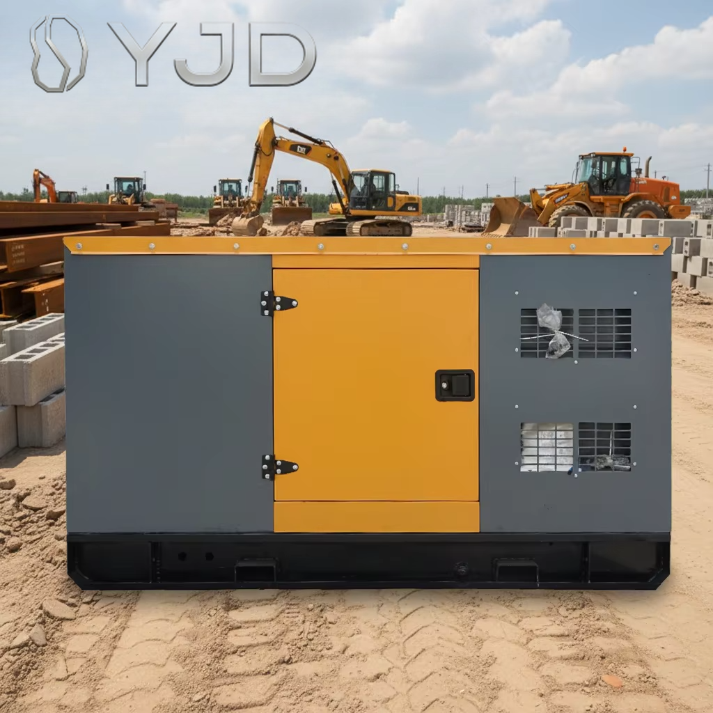 DYJD長寿命ディーゼル発電機セット 50kw 定格電力リモートスタート単相 AC 出力 50/60Hz 周波数サイレントエンジン