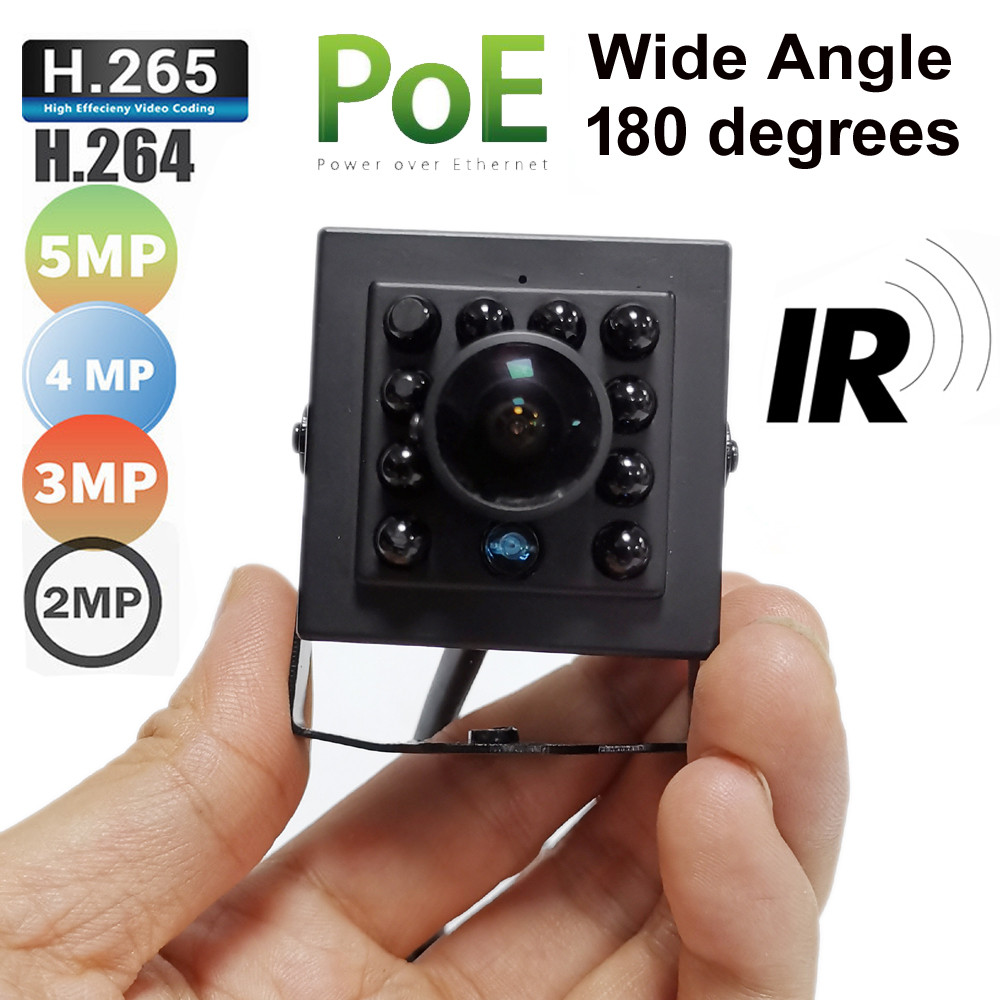 4KウルトラHD鳥の巣車用POE IpカムP2P 4MP 5MP 8MP 940NM IR LEDナイトPOEミニCCTVセキュリティPOE Ir IpカメラIRカットオーディオ