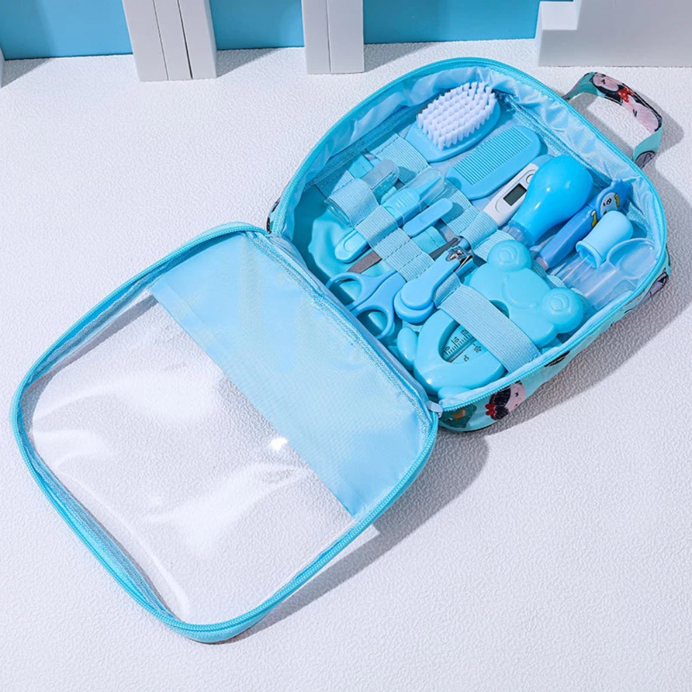 13 個の柔らかい毛ブラシ クリーニング製品 ベビーケア キット ヘルスケア トイレタリー ベビー グルーミング キット 新生児ケアの必需品 子供
