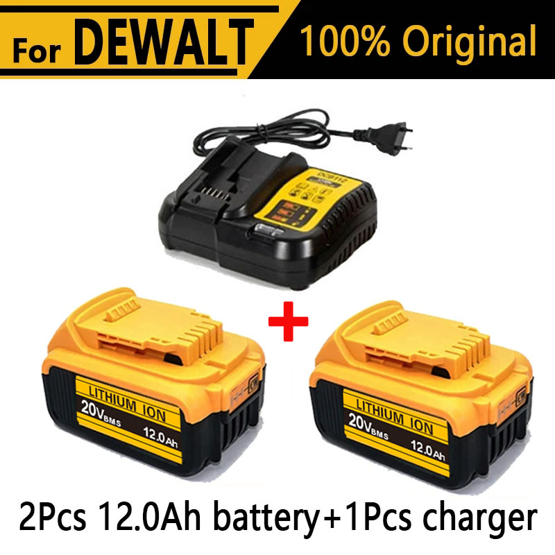 DeWalt 18v 20v リチウムイオン電池 20V 12Ah DCB203 リチウムイオン電池交換 DCB206 DCB205 DCB204 DCB200 電動工具