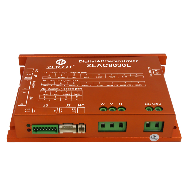 2026 新 ZLTECH CANOPEN Modbus RS485 30A-60A 24V-48V 1000 ワットブラシレス 3 相 AGV DC ハブサーボモータコントローラドライバ Handli