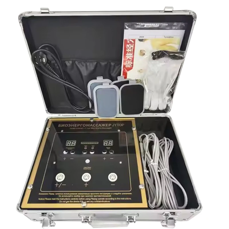 電気パルス理学療法装置酸ベースフラット DDS バイオ電気経絡 Fohow バイオエネルギーマッサージ筋肉刺激ツール