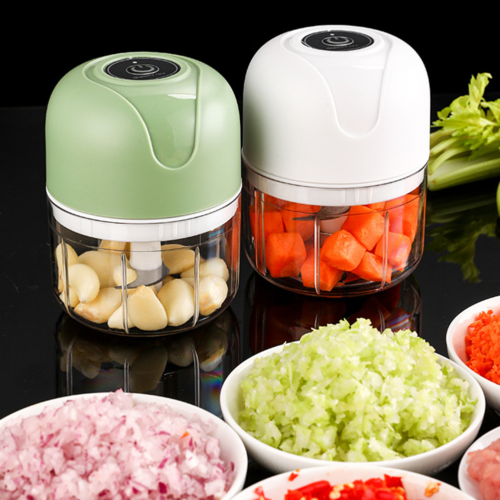 ポータブル電気ミニガーリックチョッパー USB 充電式野菜肉ミンサー IPX65 防水屋外キャンプやバーベキューピクニック用