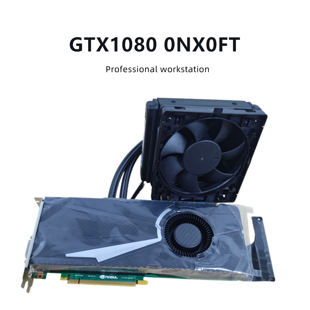 GTX1080 0NX0FT 1080グラフィックカード、PCI-E 3.0対応、8ピンDVI-D、ターボファン搭載、デスクトップコンピュータ用