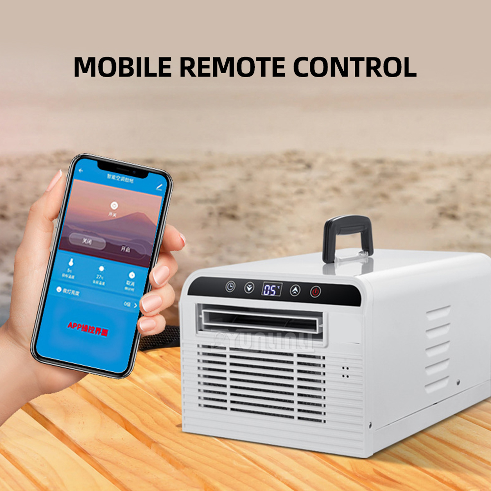 2500BTU ポータブルエアコン夏ペットクーラー Klima Sogutucu 排水不要モバイルエアコン