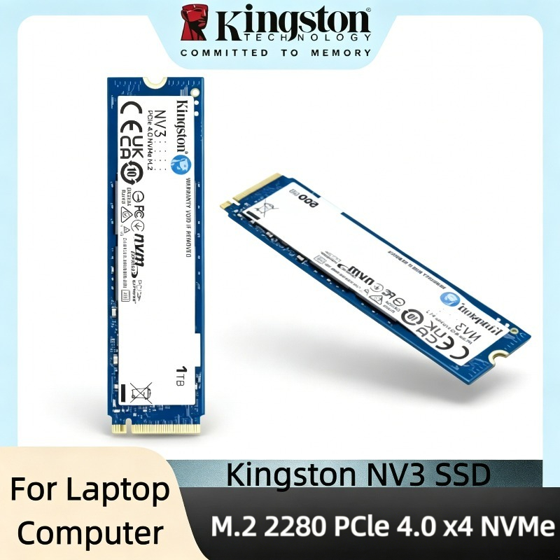 キングストン NV3 SSD 500GB 1TB 2TB NVMe PCIe Gen 4.0x4 ソリッドステートドライブ M.2 2280 内蔵 SSD nvme m2 デスクトップラップトップ用