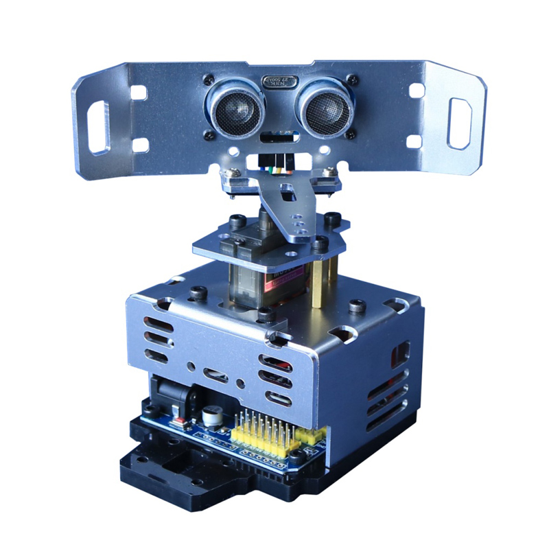 MG90S 超音波レーダーロボット 1.8 インチスクリーン金属ブラケット検出器 Arduino ロボット DIY キットナノプログラマブルロボットキット