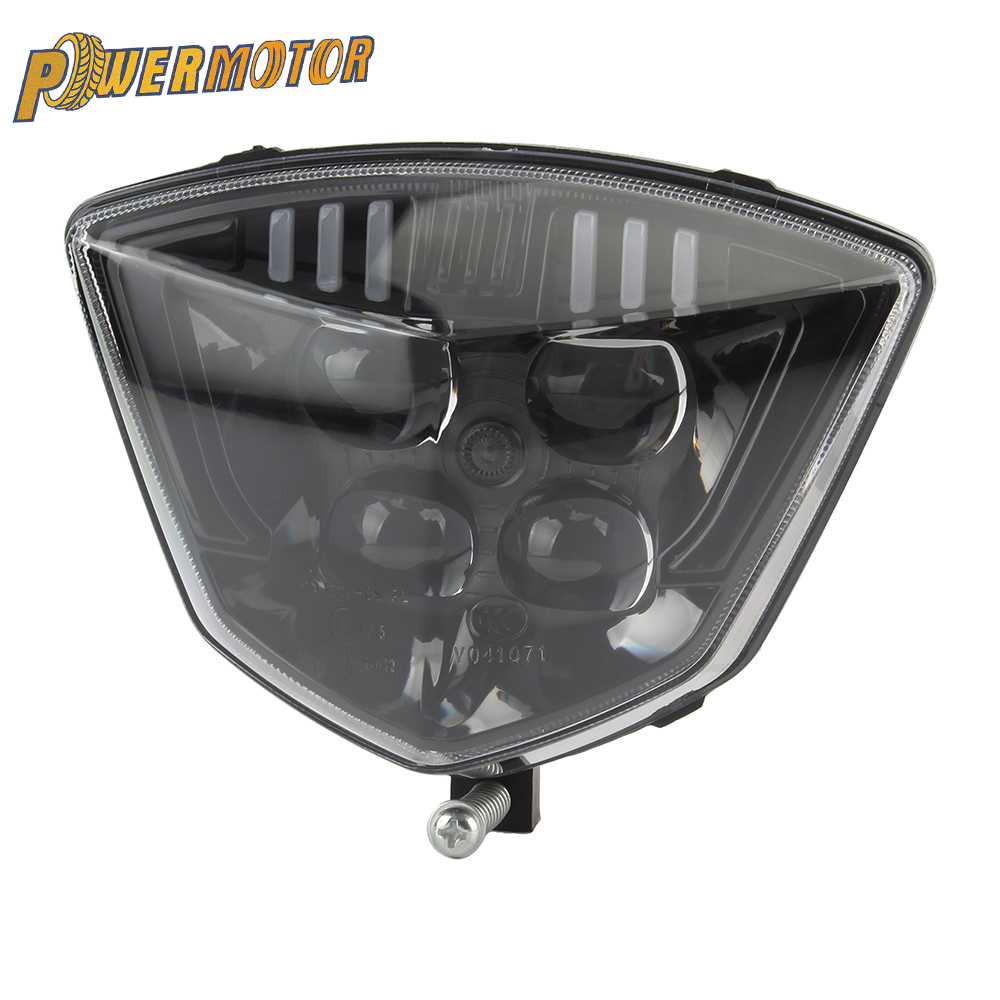 オートバイ LED ヘッドライト芯ガス EC 250 300 250F 350F EX300 450F MC 250F 450 モトクロスアクセサリーピットダートバイク