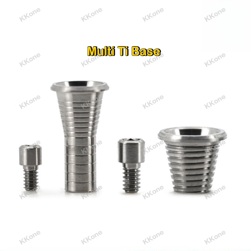 10 個歯科複合低音マルチ Ti ベース口腔ケアアクセサリー Ossten Dentium MIS ITI NEO NOB システム用