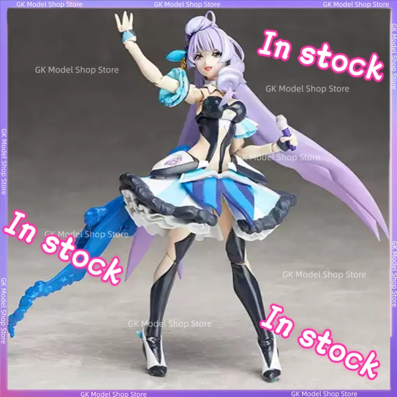 S.H.フィギュアーツマクロスアニメ美雲・ギンヌメール紫髪アイドル歌手可動関節アクションフィギュアグッズモデル