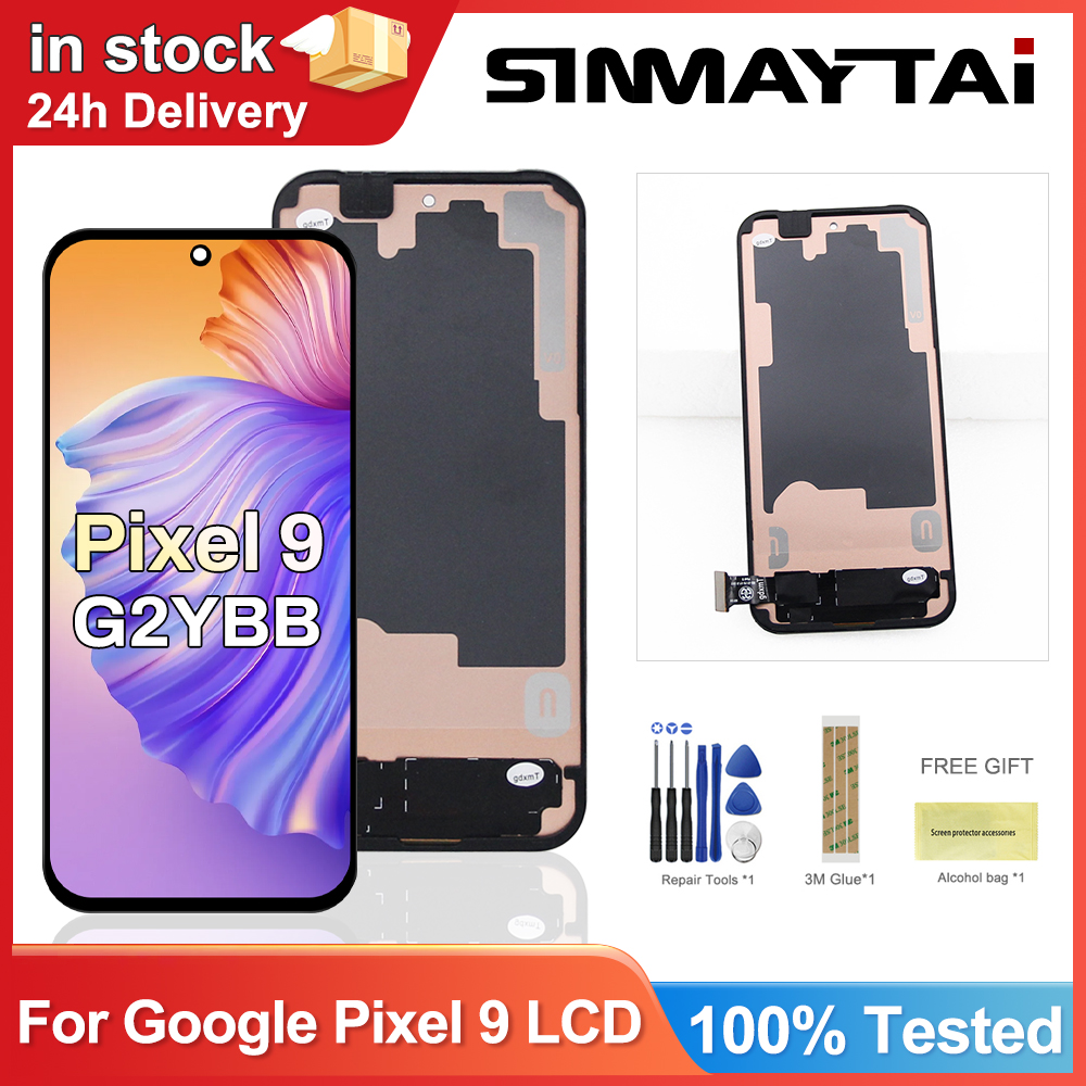 TFT Google のピクセル 9 G2YBB GUR25 G1B60 液晶画面ディスプレイ Google Pixel9 液晶タッチデジタイザアセンブリの交換修理