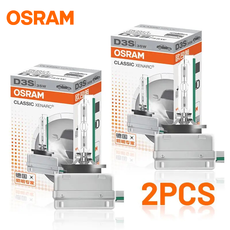オスラム超高輝度 35 ワット OEM D3S D1S D2S D4S D2R 電球 HID キセノンランプライト車のヘッドライトユニバーサル 12V LHD RHD 66340CLC PK32D-5