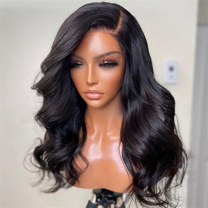 13x4 HD 透明レース前頭かつら 30 インチマレーシア人毛 180% 密度事前摘み取られた自然なヘアライン HD レースウィッグ
