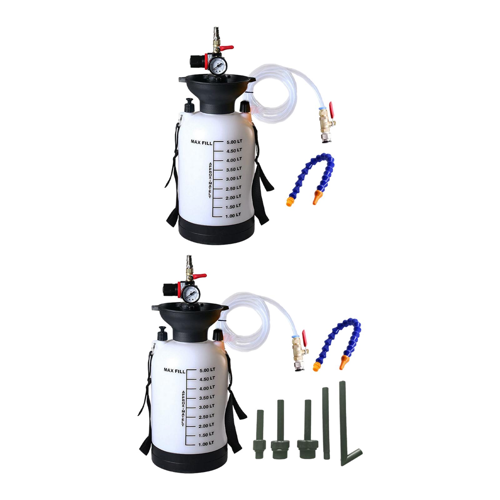 5L 自動車用流体ポンプ ATF 詰め替えツール ギアボックス オイルフィラー 空気圧抽出器およびディスペンサー ギアオイルフィラータンク