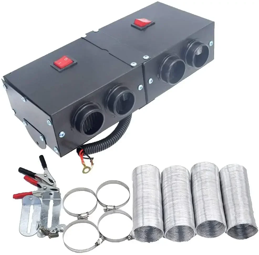 12V/24V 急速加熱ファン 500W ハイパワーの霜取りおよび曇り取り装置、車のフロントガラスや冬季の車に最適