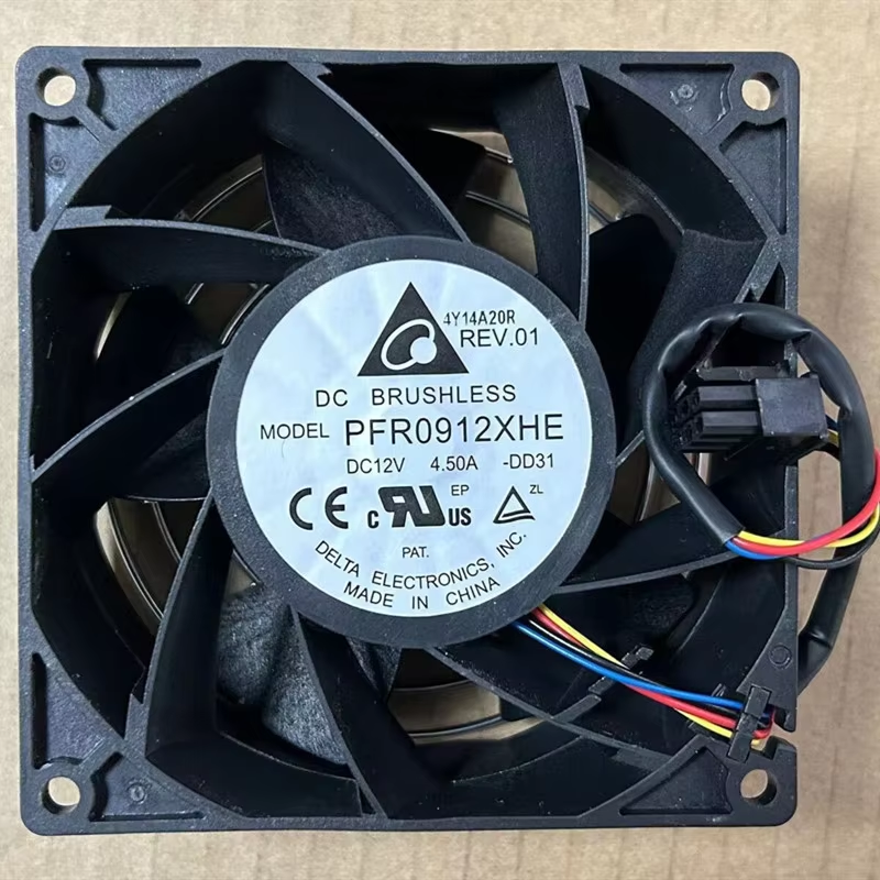 PFR0912XHE 9238 12V 4.5A 暴力的な高風量コントローラー冷却ファン