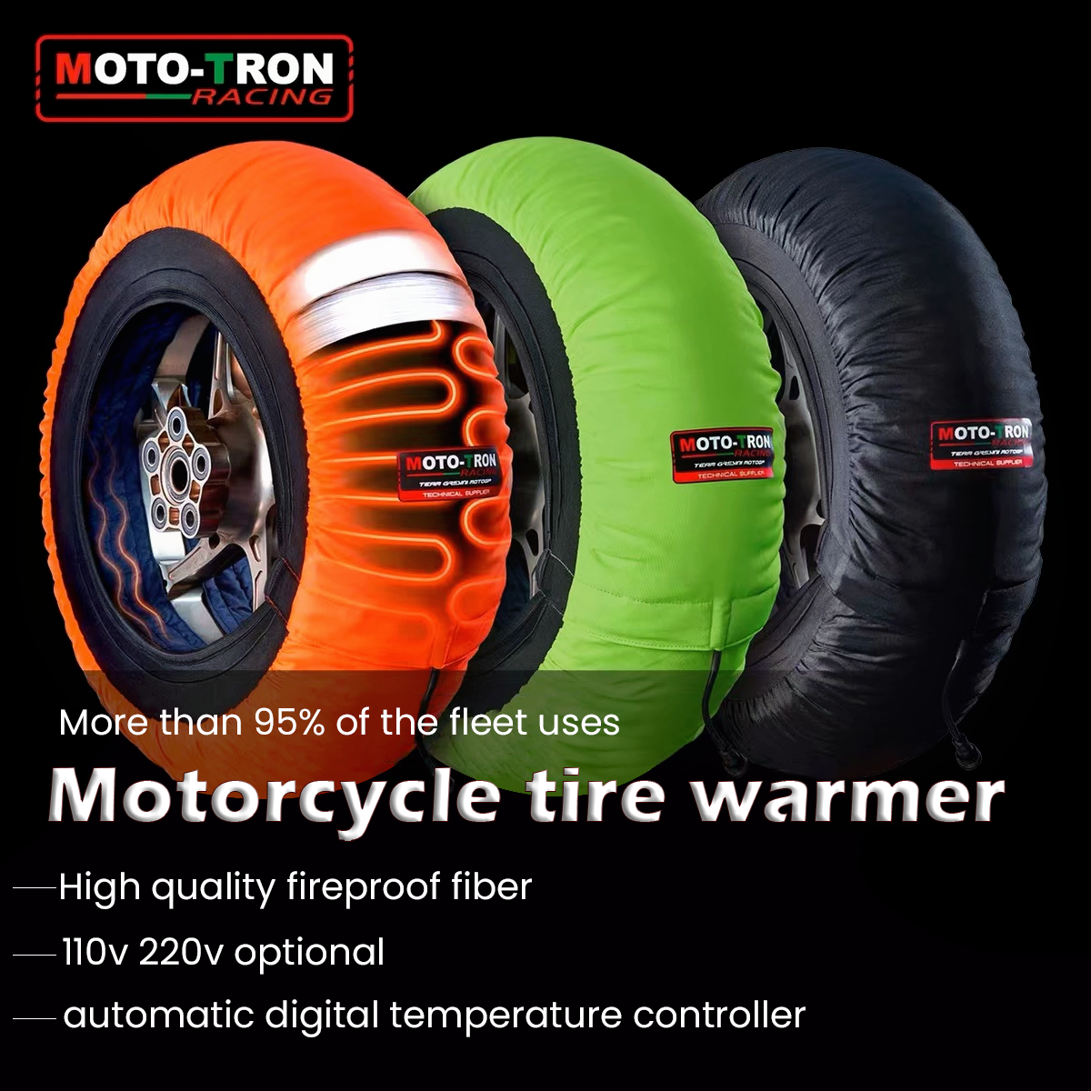 Motorcycle Racing Tire Warmer Tyre Warmer Heater Cover Fit 120/ 180 17 Front and Rear Moto Accessoresies 2019 2020