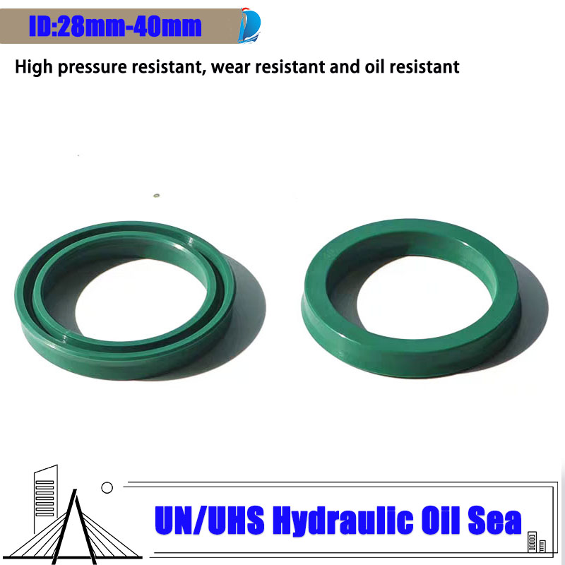 5 個-UN/UHS タイプ油圧オイルシール、掘削機フォークリフト用 PU 油圧シリンダーシール、耐摩耗性アンチエイジング