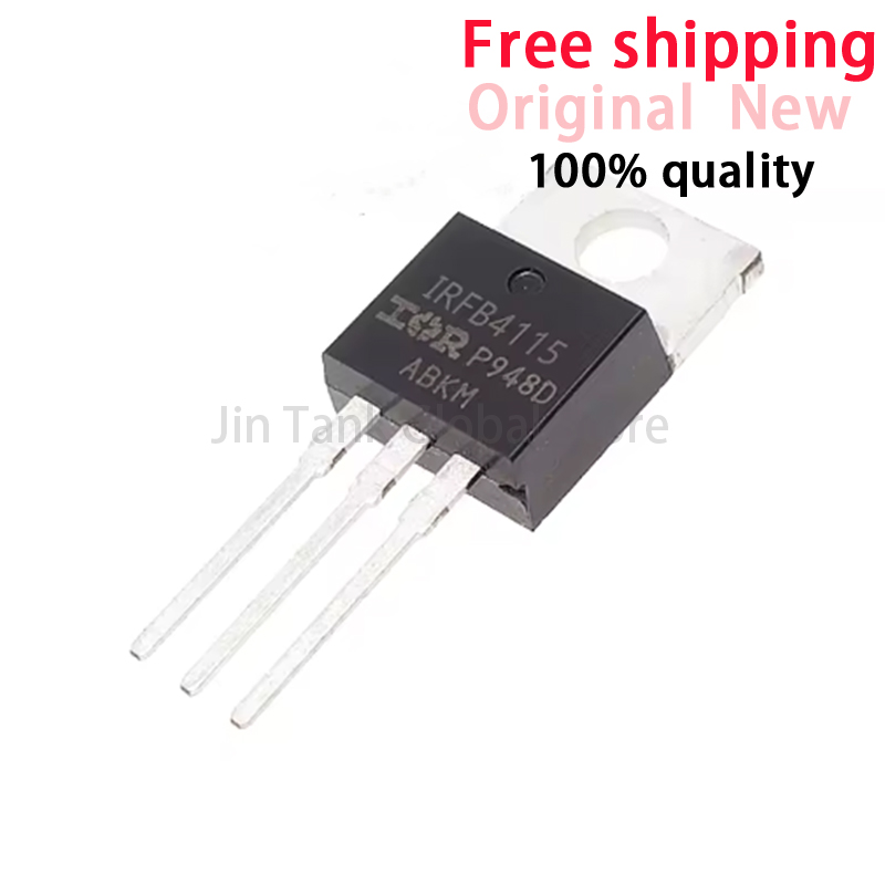10-100 個 100% 新輸入オリジナル IRFB4115PBF IRFB4115 TO-220 FET 150V 104A トランジスタ MOSFET