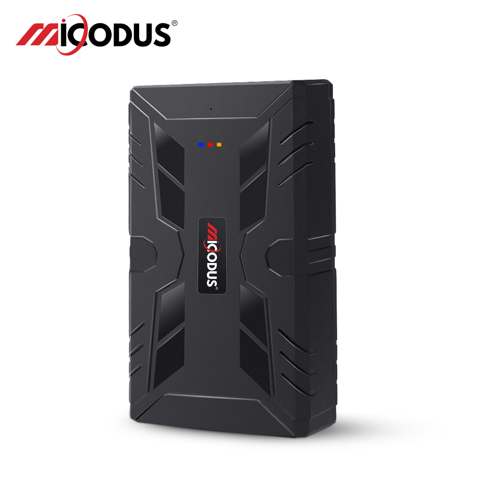 MiCODUS 4 グラム GPS トラッカー車追跡装置 ML910G 10000mAh 超強力磁気車トラッカー移動振動アラート