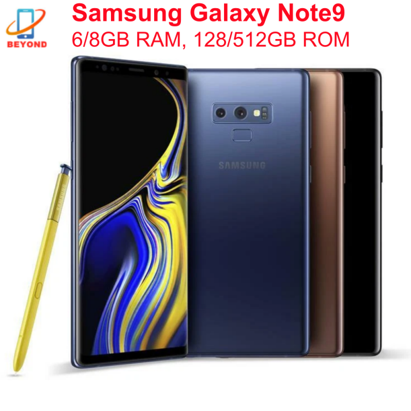 Samsung Galaxy Note9 N960U1 N9600 N960FD Note 9 128/512GB ROM 6/8GB RAM Octa Core 6.4‘ NFC Original 4G LTE Android Cell Phone