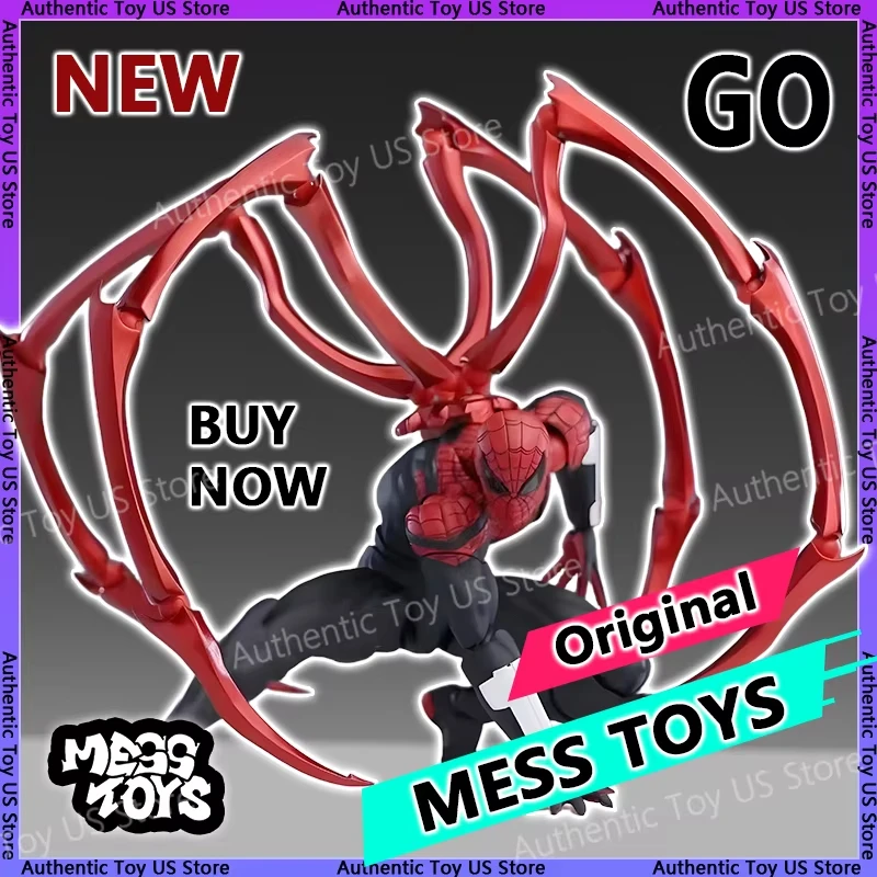 Mess Toys スーペリア スパイダーマン アクション フィギュア - ドクター・オクトパス ピーター・パーカー - 在庫あり アニメ グッズ おもちゃ