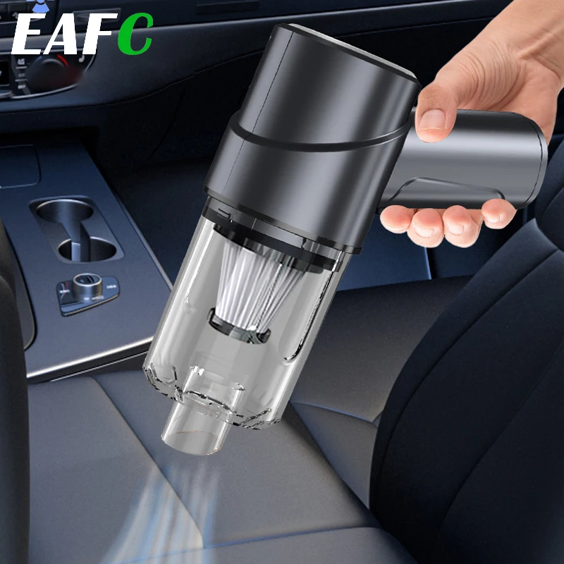 EAFC 24000Pa/12000Pa ワイヤレスブラシレス車掃除機ハンドヘルドハイパワー掃除機ポータブル車家庭用クリーニング