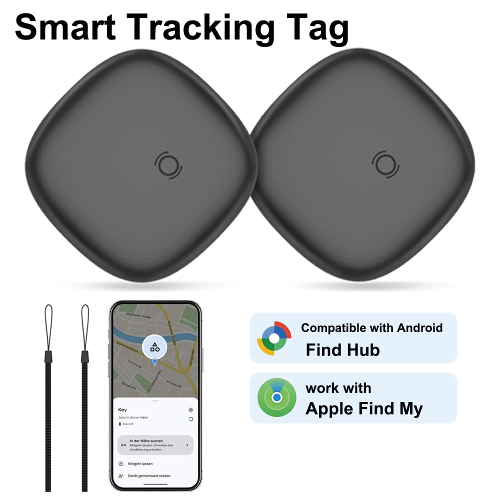 新しいエアタグトラッカーデュアルシステムBluetoothスマートタグApple Find My IOSと互換性あり