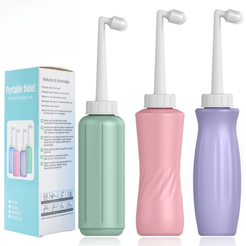 500 ミリリットルポータブルビデ PP プラスチック素材ハンドヘルド噴霧器産後会陰洗浄機旅行トイレビデ衛生ケア製品
