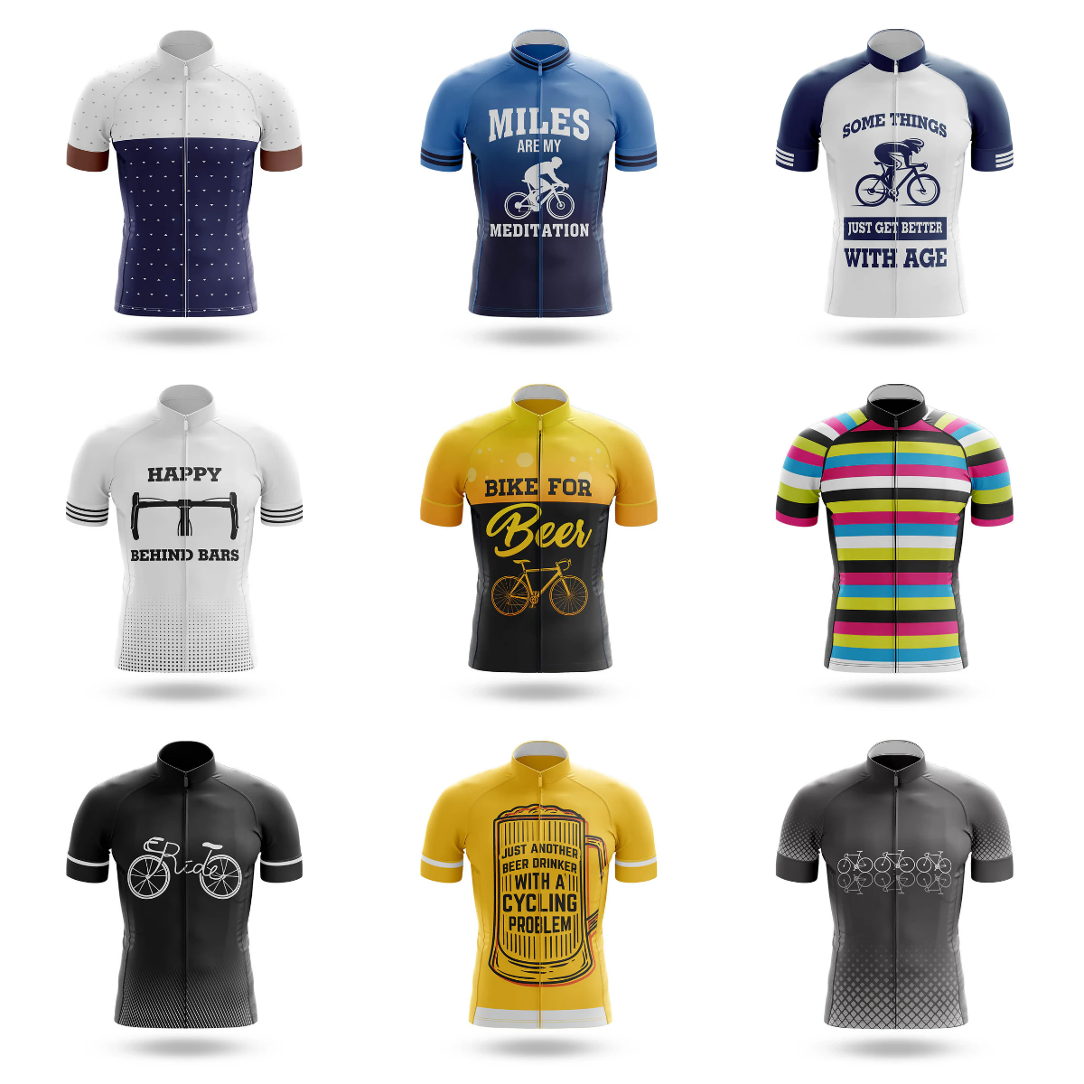 年齢とともに良いサイクリングジャージ服 Mtb 男性衣料品専門のシャツショーツ男性ジャンパー夏バイクジャージよだれかけ