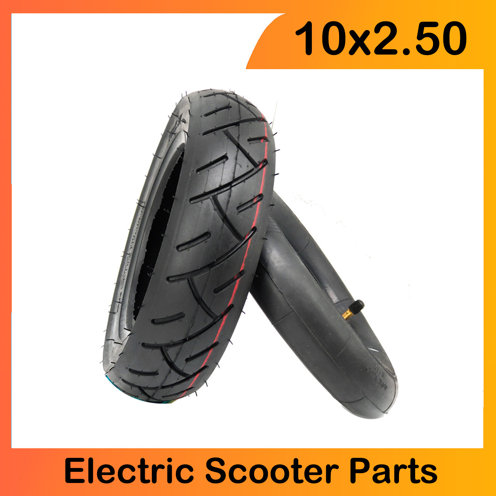 10 インチ 10x2.50 内側外側タイヤ 10*2.50 空気圧タイヤ電動スクーター用バランスドライブ自転車アクセサリー