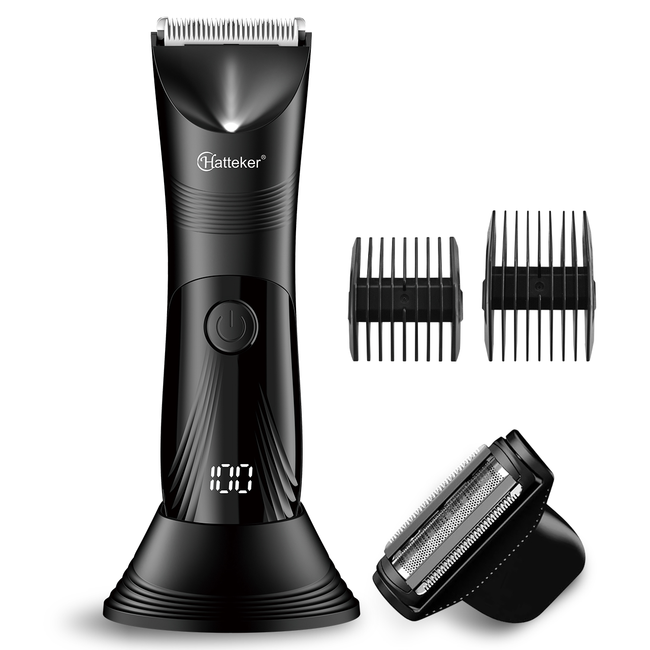 Hatteker 多機能ヘアトリマーマンシェーバープライベートクリップセット新モデルボディ脱毛ツールキット
