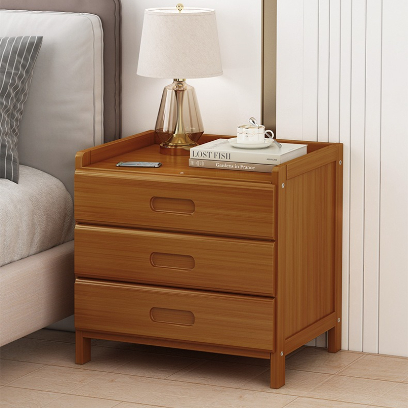 Nanzhu Bedroom Bedside Cabinet Locker Simple Drawer Storage Cabinet Household Small Bedside Cabinet Shelf Multifunctional
