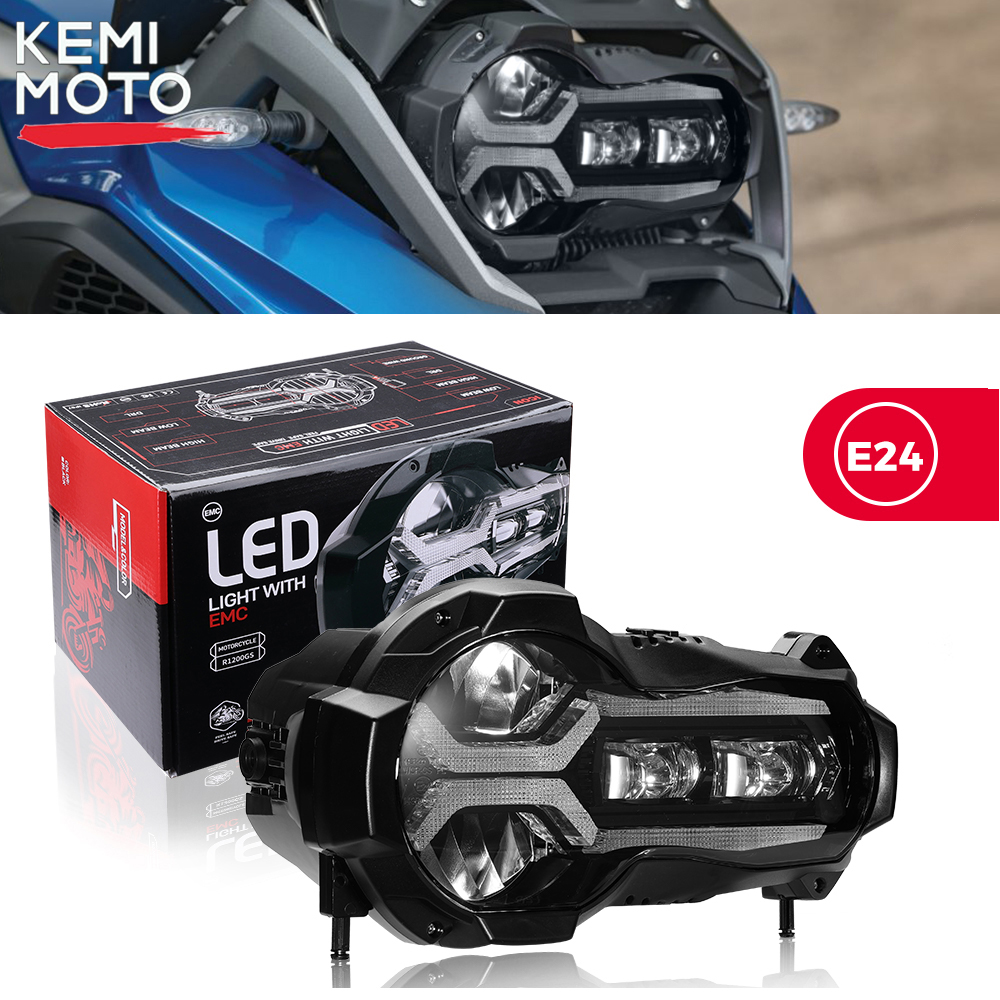 LED ヘッドライト BMW R1200GS 2013-2018 R 1200GS K50 ADV アドベンチャー LED ヘッドライト BMW GS 1200 オートバイヘッドライトアセンブリ