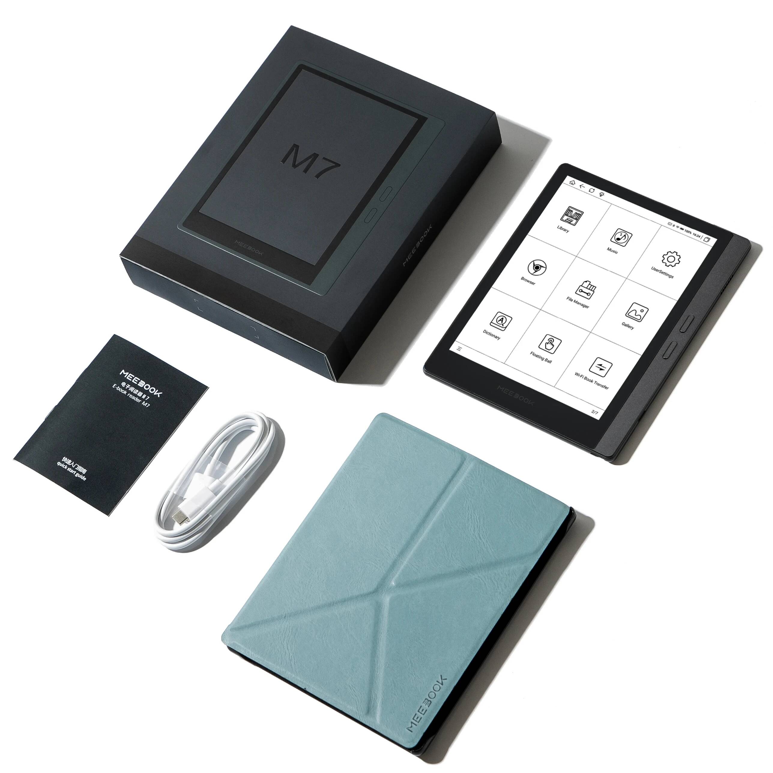 オリジナル Meebook M7 電子ブックリーダー 6.8 インチ電子リーダー 300PPI HD E インクスクリーン Android 11 オープンシステム 32 グラム AndPhycial ボタン