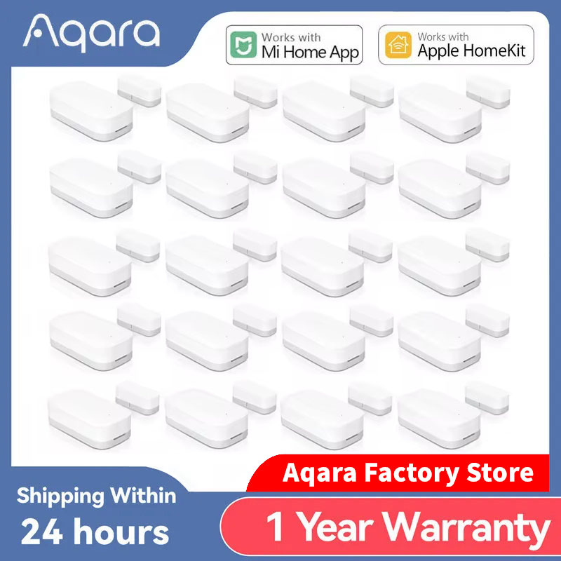 Aqara ドアウィンドウセンサー Zigbee ワイヤレス接続スマートミニドアセンサーアプリ HomeKit Mi ホーム Xiaomi スマートホームと連携